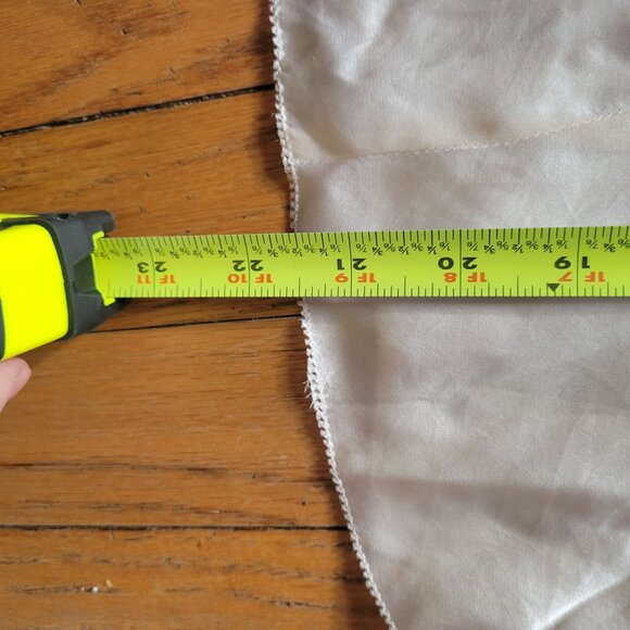 Vintage New York City Design Co. Womens Ivory Silk Blouse With Lace Detail & Tie - Picture 8 of 9